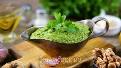 соус песто из первой зелени