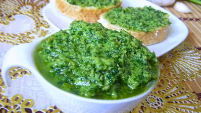 соус песто из петрушки