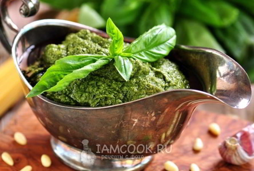 Соус песто неклассический