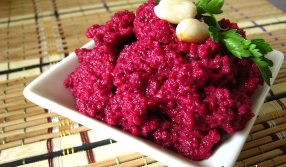 Рецепт свекольного песто