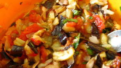 баклажанная сальса