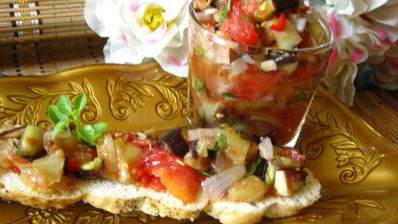 баклажанная сальса