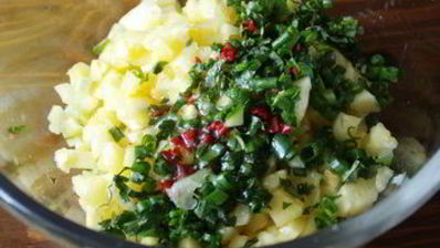 огуречно-ананасовая сальса