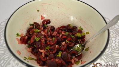 острая вишневая сальса