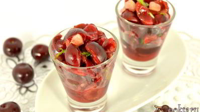 острая вишневая сальса