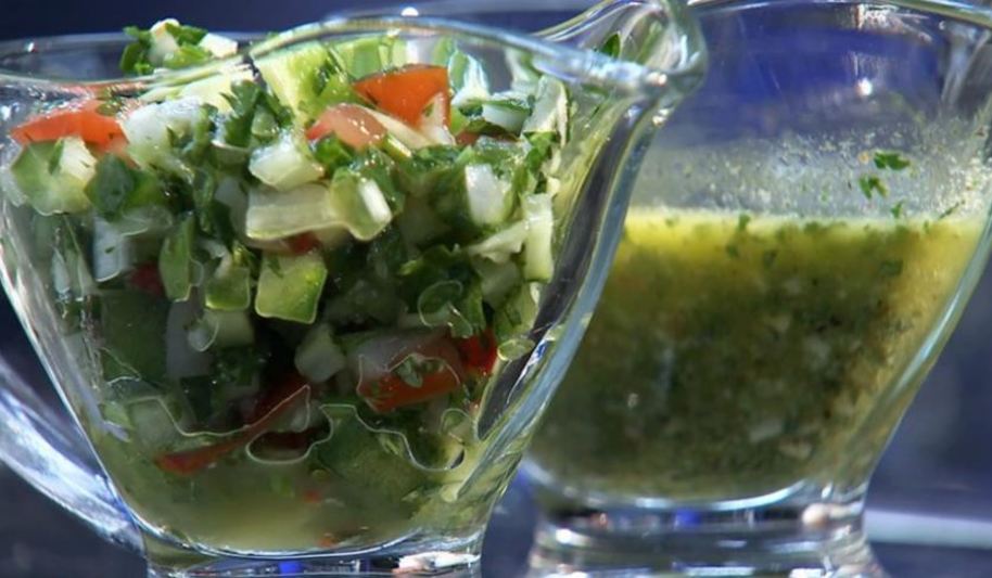 Рецепт острой зеленой сальсы