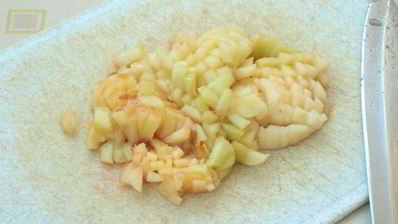 овощная сальса с персиками