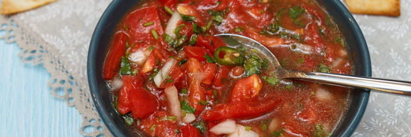 Сальса из летних помидоров