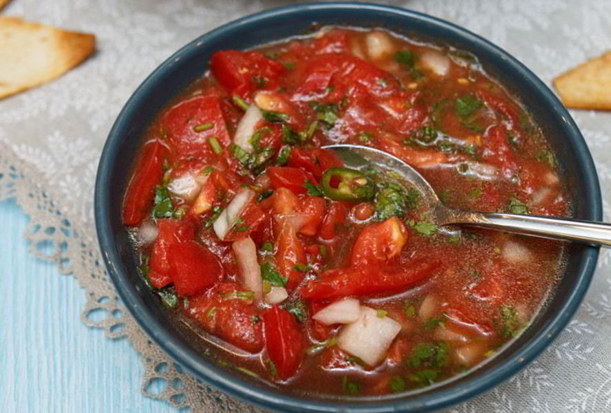 Сальса из летних помидоров