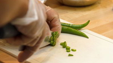 сальса из летних помидоров