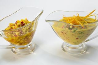 Сальса из манго с карри