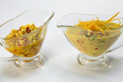 Сальса из манго с карри