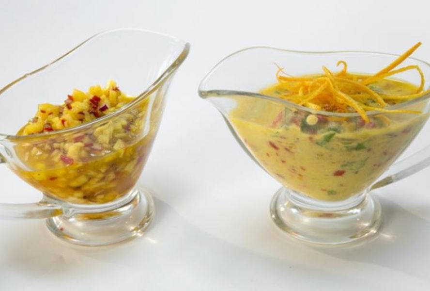 Сальса из манго с карри