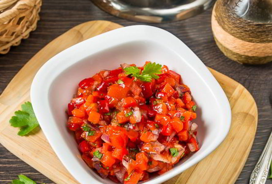 Сальса из печеного перца