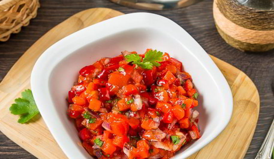 Рецепт сальсы из печеного перца