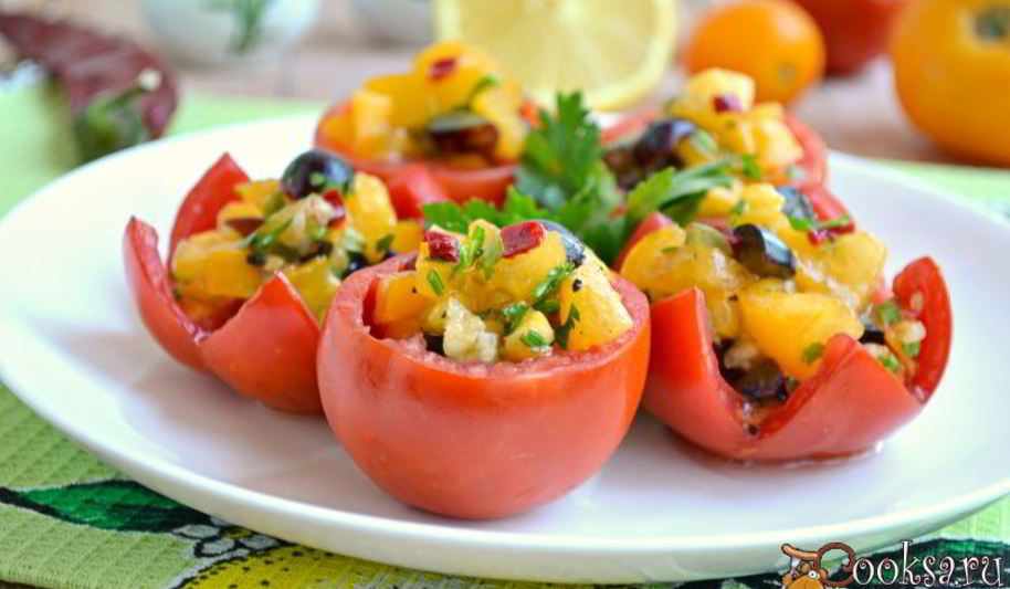 Рецепт сальсы из желтых помидоров с виноградом