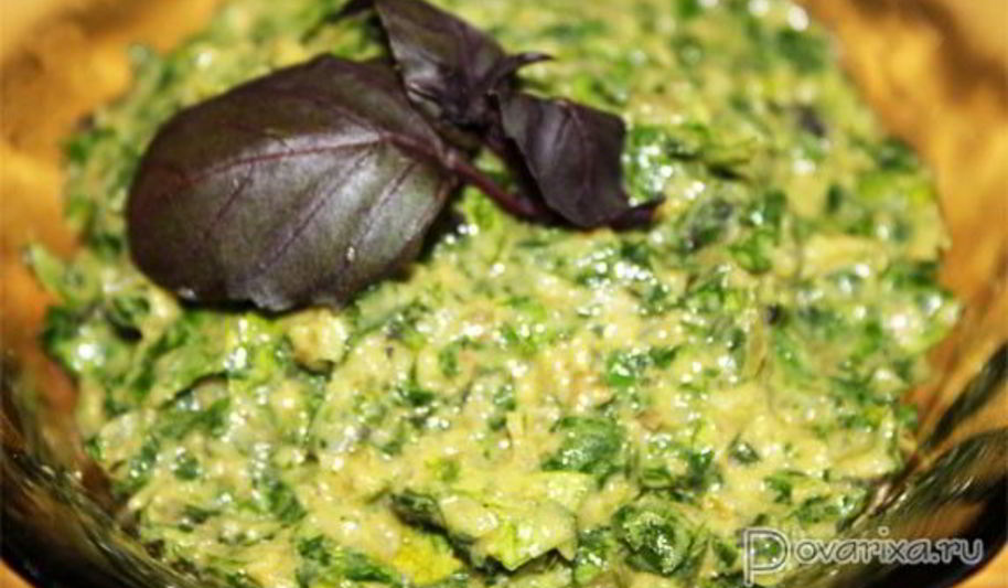 Рецепт сальсы верде