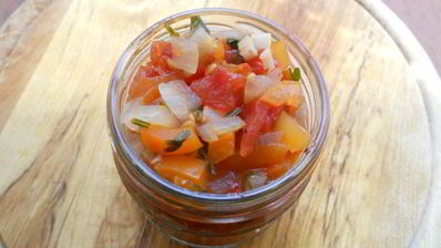 соус сальса из томатов на зиму