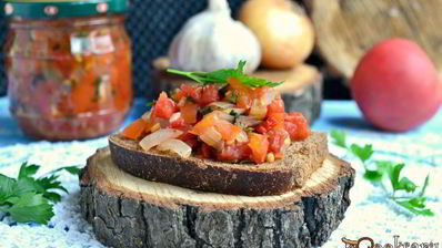 соус сальса из томатов на зиму