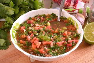 Соус сальса из томатов