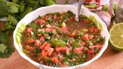 соус сальса из томатов