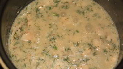 курица в орехово-чесночном соусе сациви