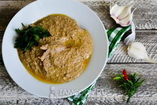 Сациви из курицы по-грузински