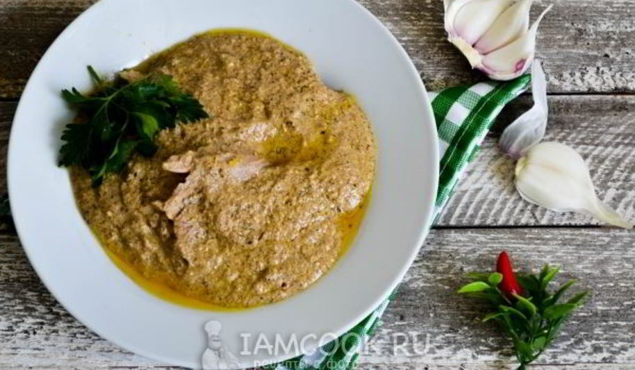 Рецепт сациви из курицы по-грузински