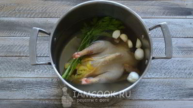 сациви из курицы по-грузински