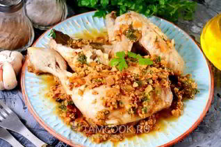 Сациви из курицы в мультиварке