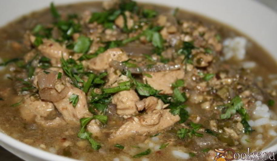 Рецепт сациви с куриными грудками