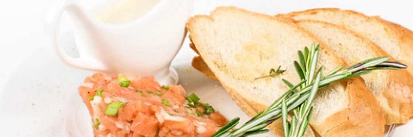 Соус тартар и тартар из лосося