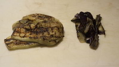 стейк миланзане с тартаром из овощей