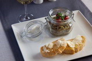 Тартар из баклажанов