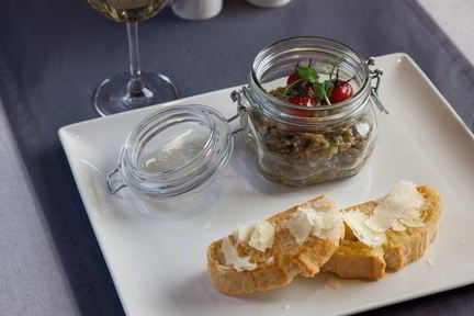 Тартар из баклажанов