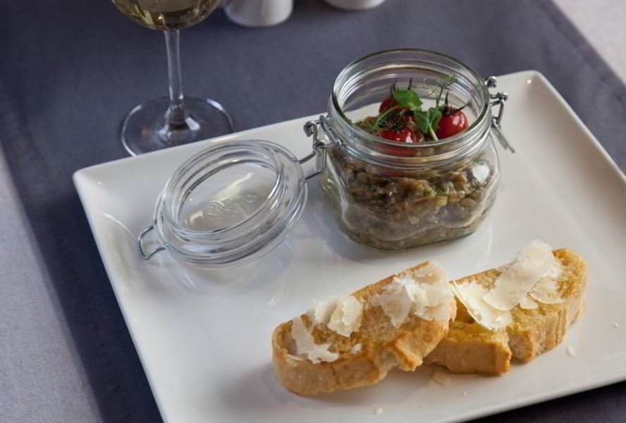 Тартар из баклажанов