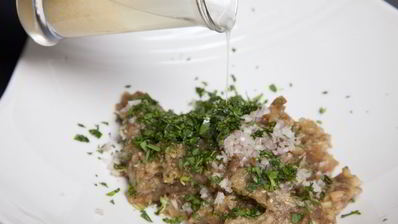 тартар из баклажанов