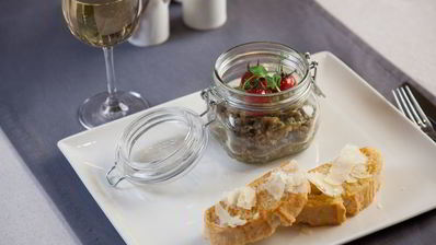 тартар из баклажанов