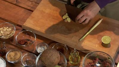 тартар из говядины по-тайски