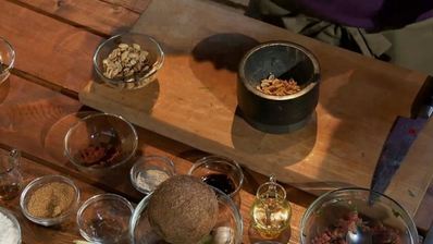 тартар из говядины по-тайски