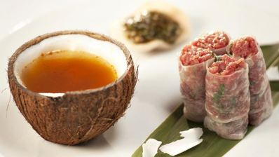 тартар из говядины по-тайски