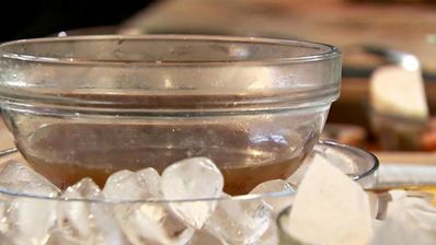 тартар из говядины с грибами