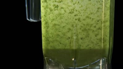 тартар из говядины со свежей дыней