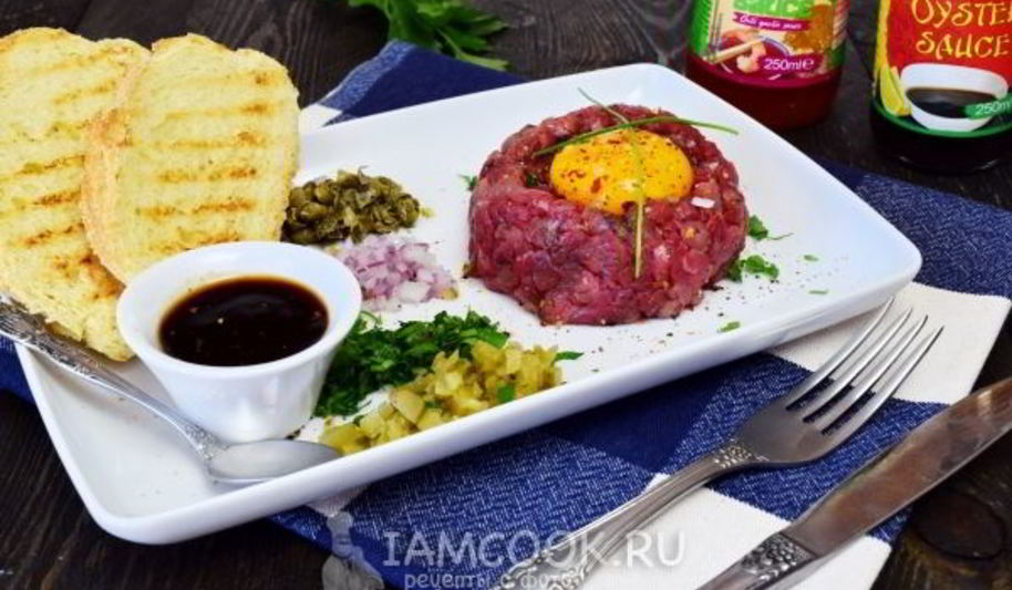 Рецепт тартара из говядины