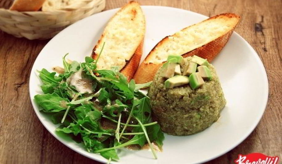 Рецепт тартара из киноа с авокадо