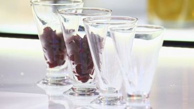 тартар из лосося со свеклой