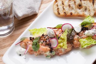 Тартар из лосося