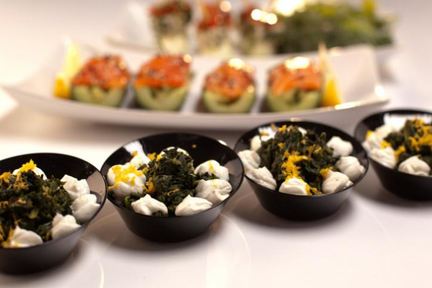 Тартар из шпината