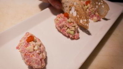 тартар из тунца