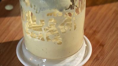 треска в картофельной панировке с соусом тартар